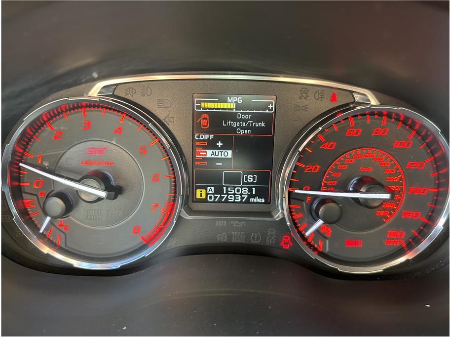 2016 Subaru WRX STI 6SPEED MANUAL TRANS AIR BAGS SUSPENSION