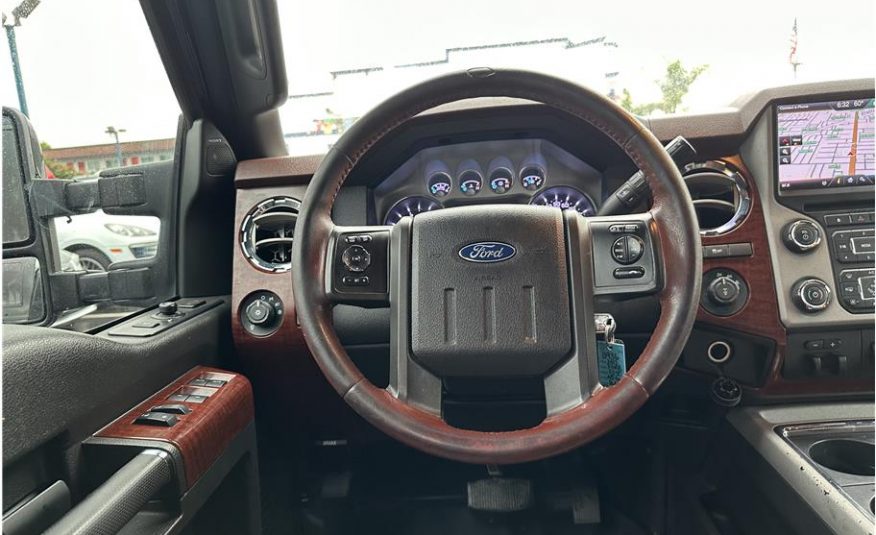 2013 Ford F250 Super Duty Crew Cab KING RANCH 4X4 NAV BACK UP CAM CLEAN