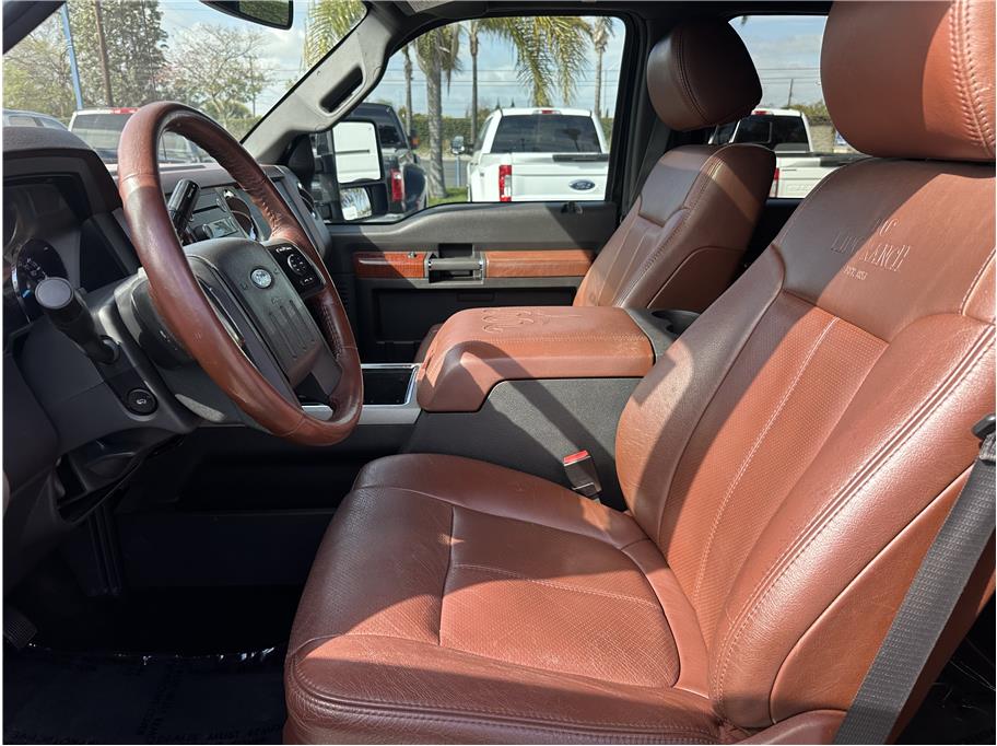 2012 Ford F250 Super Duty Crew Cab KING RANCH 4X4 BACK UP CAM CAMPER SHELL CLEAN