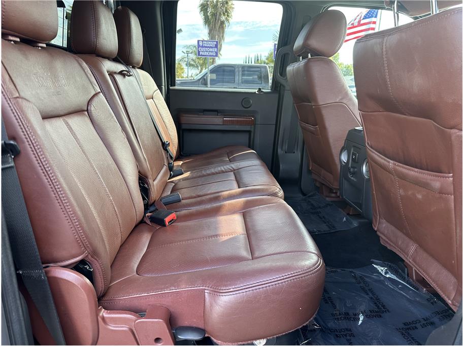 2012 Ford F250 Super Duty Crew Cab KING RANCH 4X4 BACK UP CAM CAMPER SHELL CLEAN