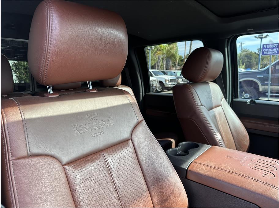 2012 Ford F250 Super Duty Crew Cab KING RANCH 4X4 BACK UP CAM CAMPER SHELL CLEAN