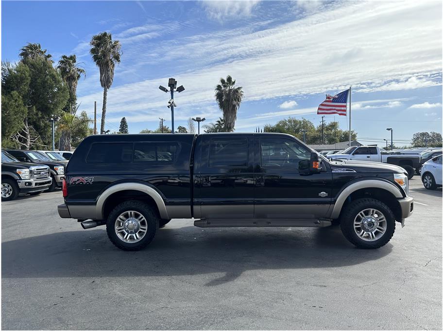 2012 Ford F250 Super Duty Crew Cab KING RANCH 4X4 BACK UP CAM CAMPER SHELL CLEAN