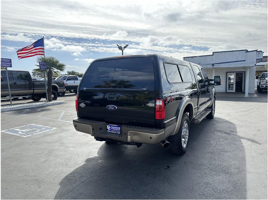 2012 Ford F250 Super Duty Crew Cab KING RANCH 4X4 BACK UP CAM CAMPER SHELL CLEAN