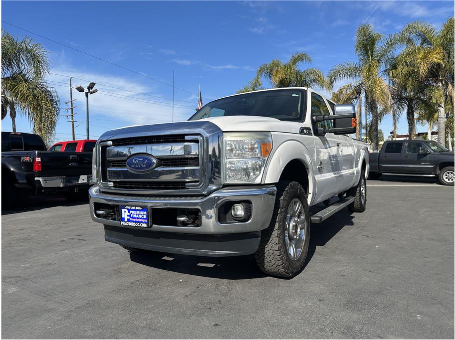 2013 Ford F250 Super Duty Crew Cab LARIAT FX4 4X4 DIESEL NAV BACK UP CAM 1OWNER