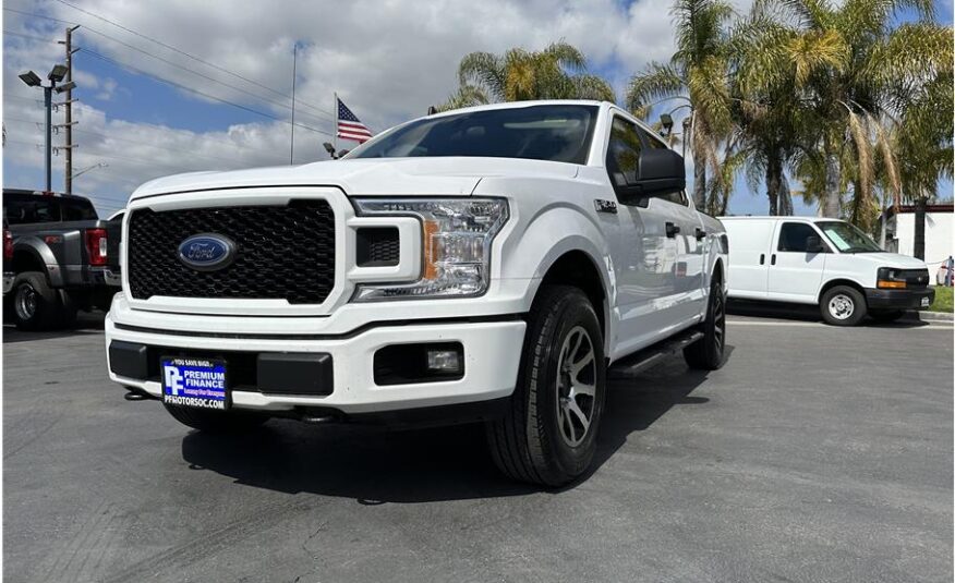 2020 Ford F150 SuperCrew Cab XLT 4X4 BACK UP CAM 1OWNER CLEAN