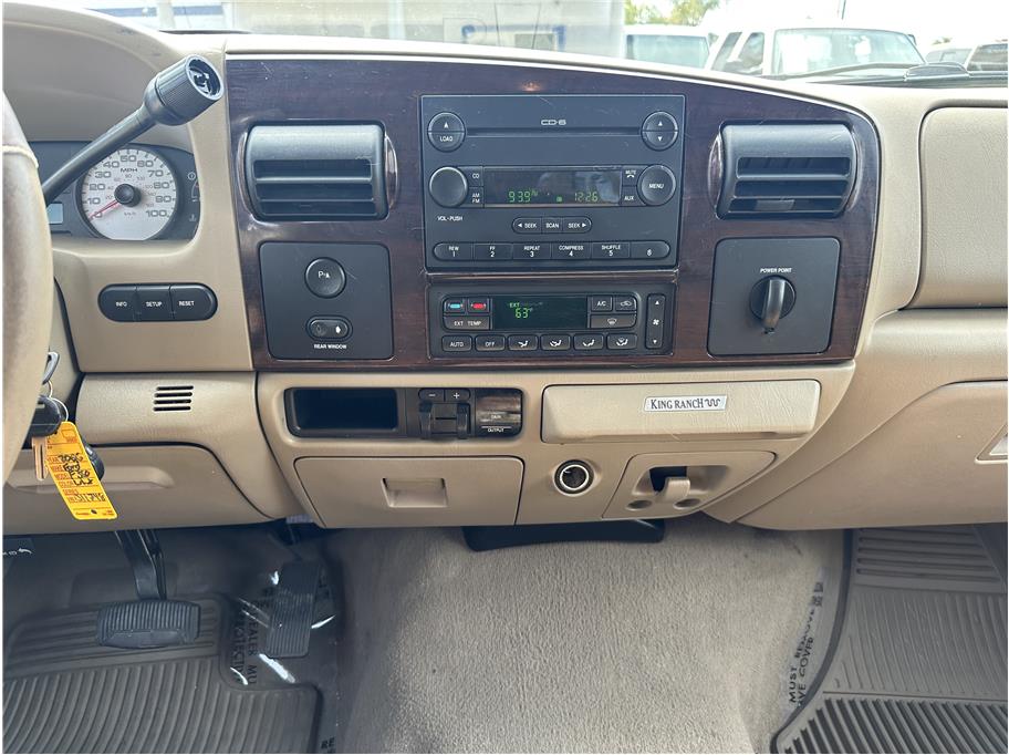 2006 Ford F350 Super Duty Crew Cab KING RACH DIESEL LONG BED LEATHER PACK CLEAN