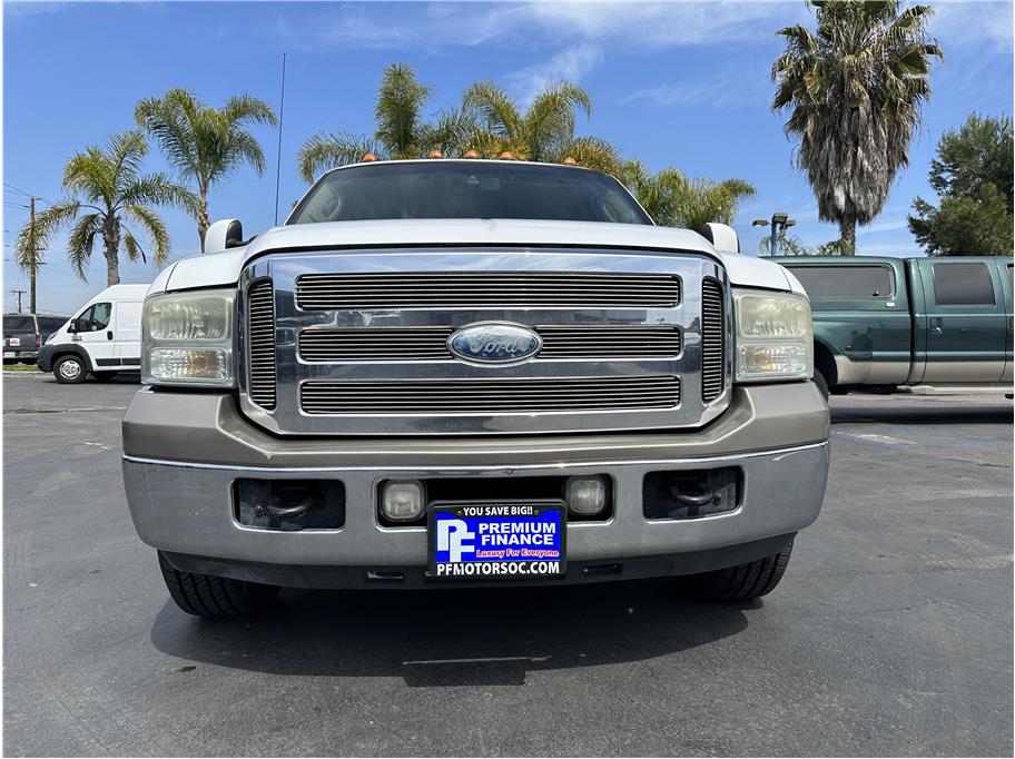 2006 Ford F350 Super Duty Crew Cab KING RACH DIESEL LONG BED LEATHER PACK CLEAN